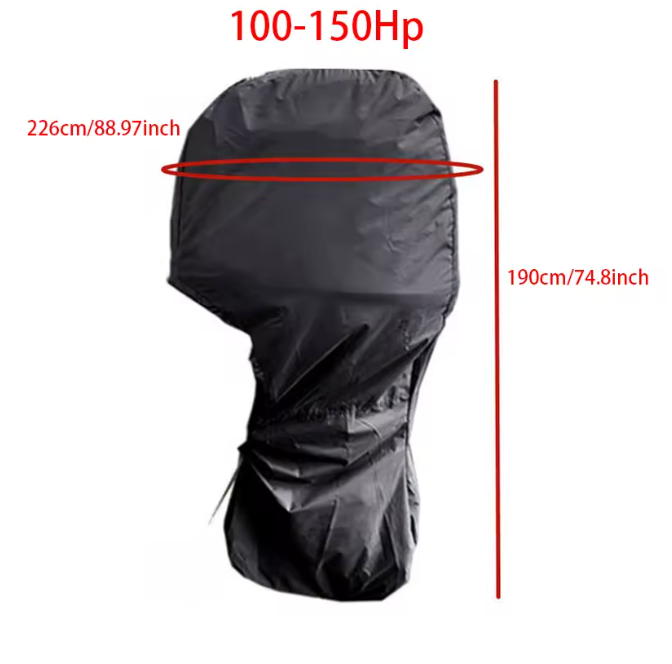 Outboard Motor Cover — Waterproof UV 420D | 6-225HP