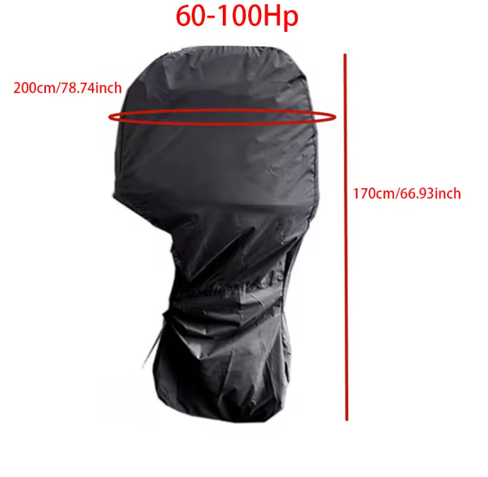 Outboard Motor Cover — Waterproof UV 420D | 6-225HP