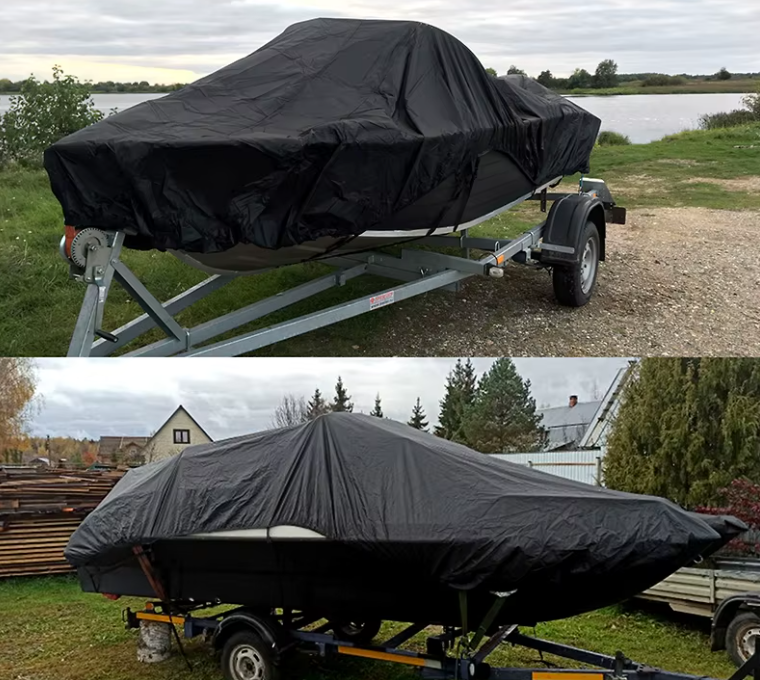 Boat Cover — Waterproof UV Protection | 11-22 ft