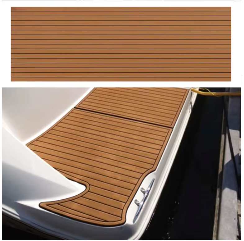 EVA Foam Teak Deck — Self-Adhesive Boat Flooring