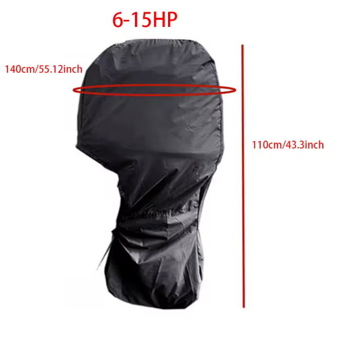 Outboard Motor Cover — Waterproof UV 420D | 6-225HP