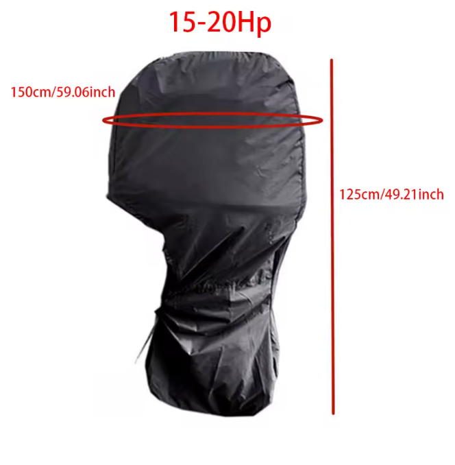 Outboard Motor Cover — Waterproof UV 420D | 6-225HP