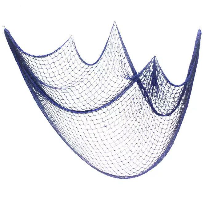 Decorative Fishing Net — Mediterranean Nautical Wall Decor