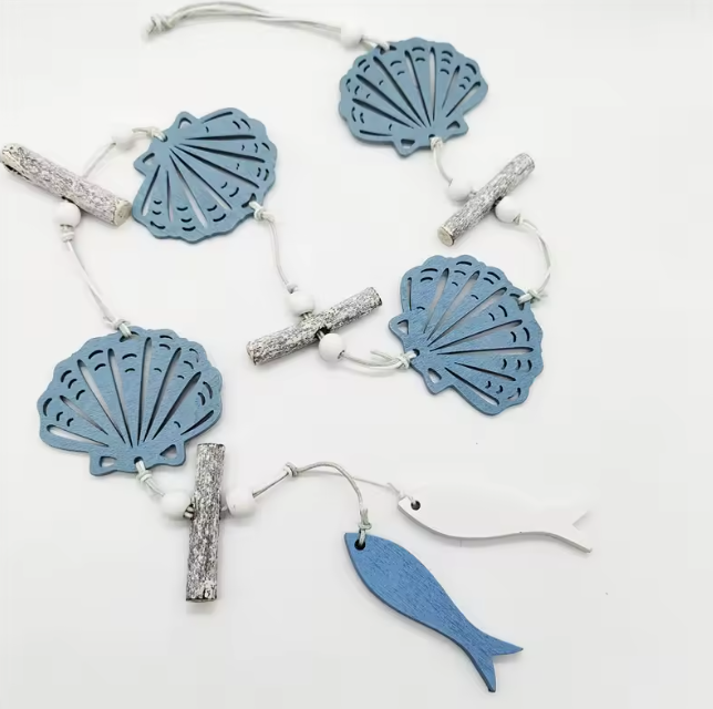 Decorative Fishing Net — Mediterranean Nautical Wall Decor