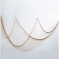 Decorative Fishing Net — Mediterranean Nautical Wall Decor