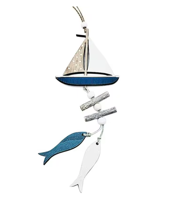 Decorative Fishing Net — Mediterranean Nautical Wall Decor