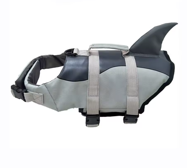Dog Swim Vest with Rescue Handle — Adjustable Flotation Aid for Dogs and Cats, Ideal for Pool, Beach, Boating