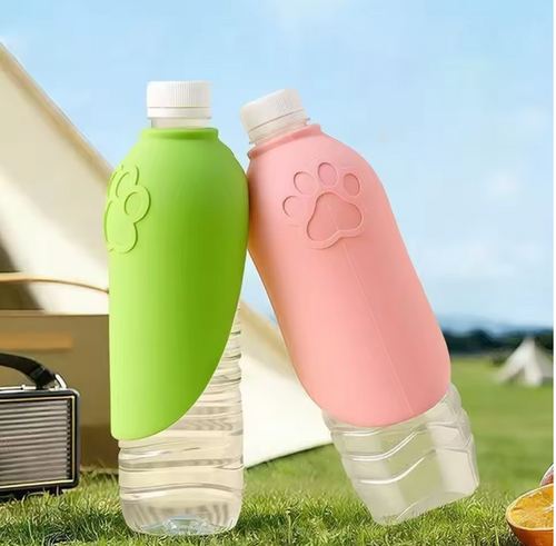 Foldable Dog Water Bottle — Portable Pet Hydration Dispenser for Small, Medium & Large Breeds, Ideal for Boat, Yacht, Camping & Travel
