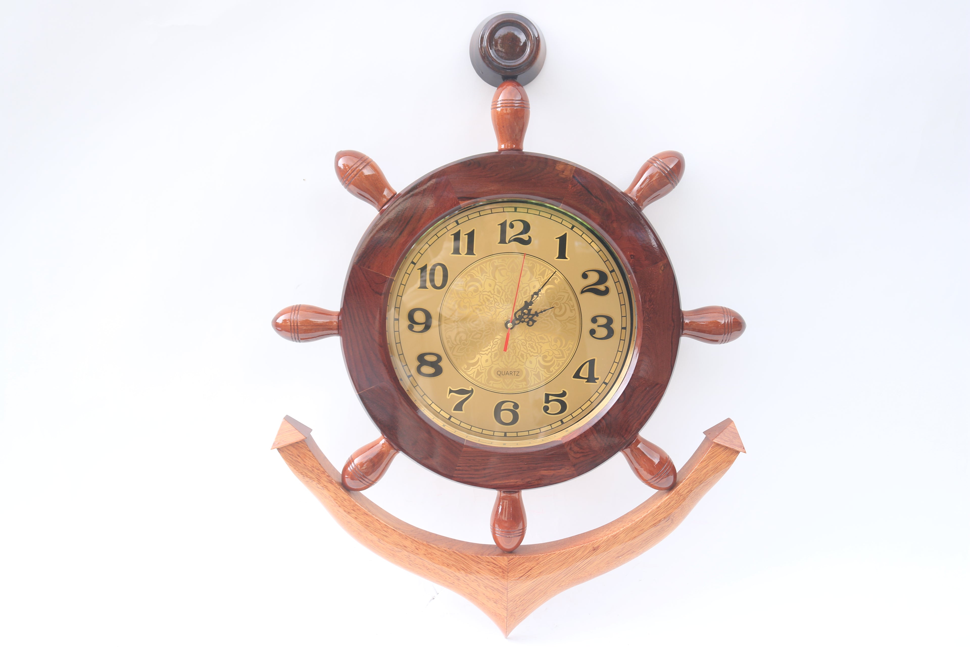 Anchor Wheel Clock