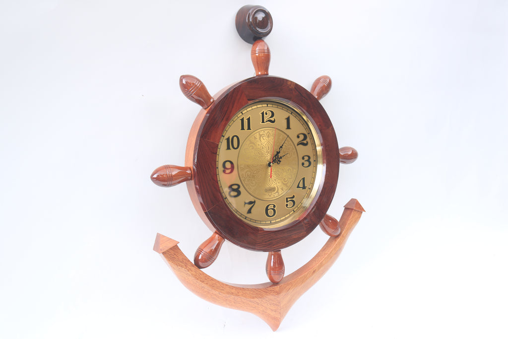 Anchor Wheel Clock