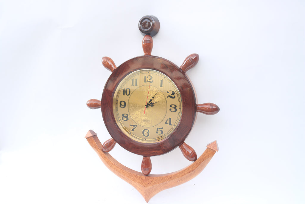 Anchor Wheel Clock
