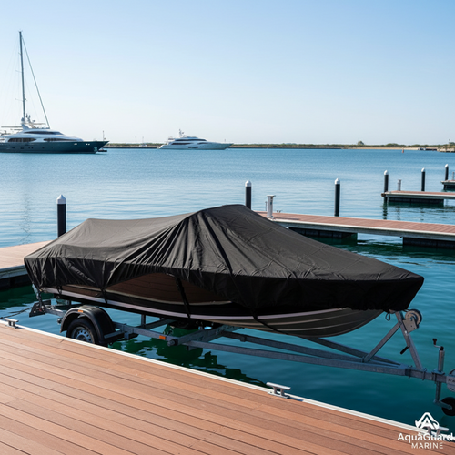 Boat Cover — Waterproof UV Protection | 11-22 ft