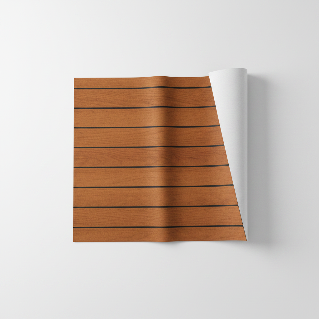 EVA Foam Teak Deck — Self-Adhesive Boat Flooring