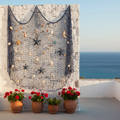 Decorative Fishing Net — Mediterranean Nautical Wall Decor
