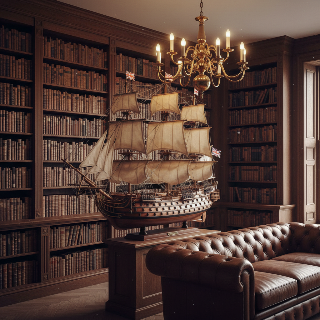 HMS Victory — Lord Nelson's Flagship | 86L x 26W x70H