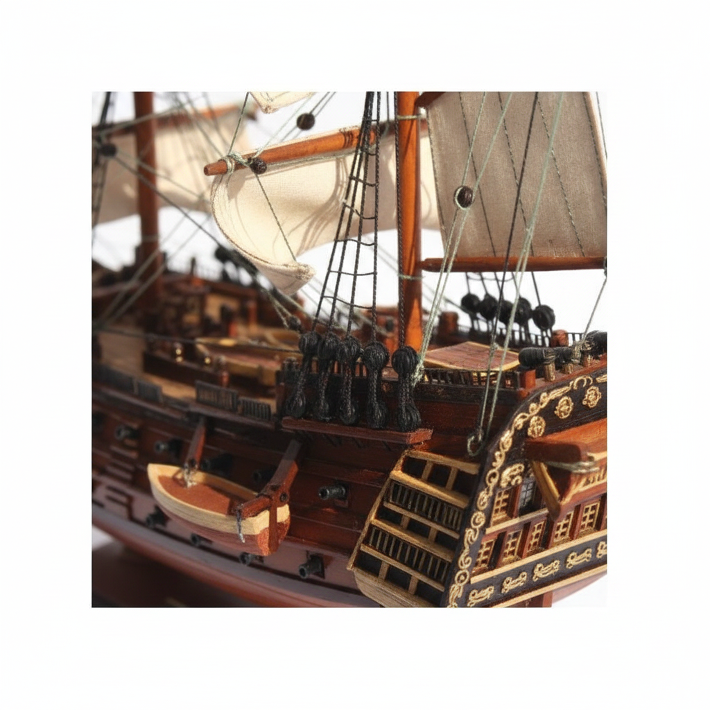 HMS Victory — Lord Nelson's Flagship | 86L x 26W x70H