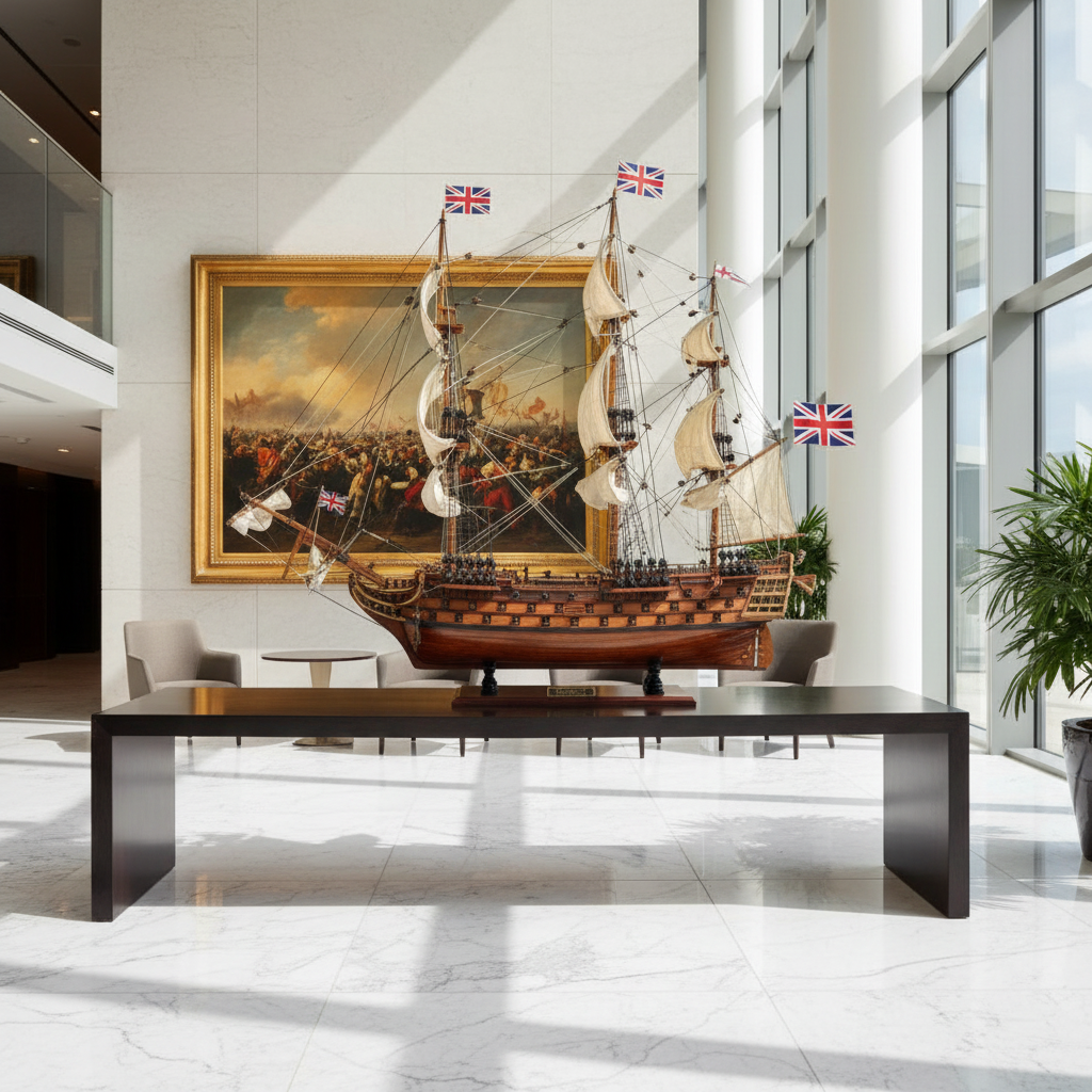 HMS Victory — Lord Nelson's Flagship | 86L x 26W x70H