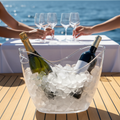 Transparent Ice Bucket 4L — Wine & Champagne Cooler