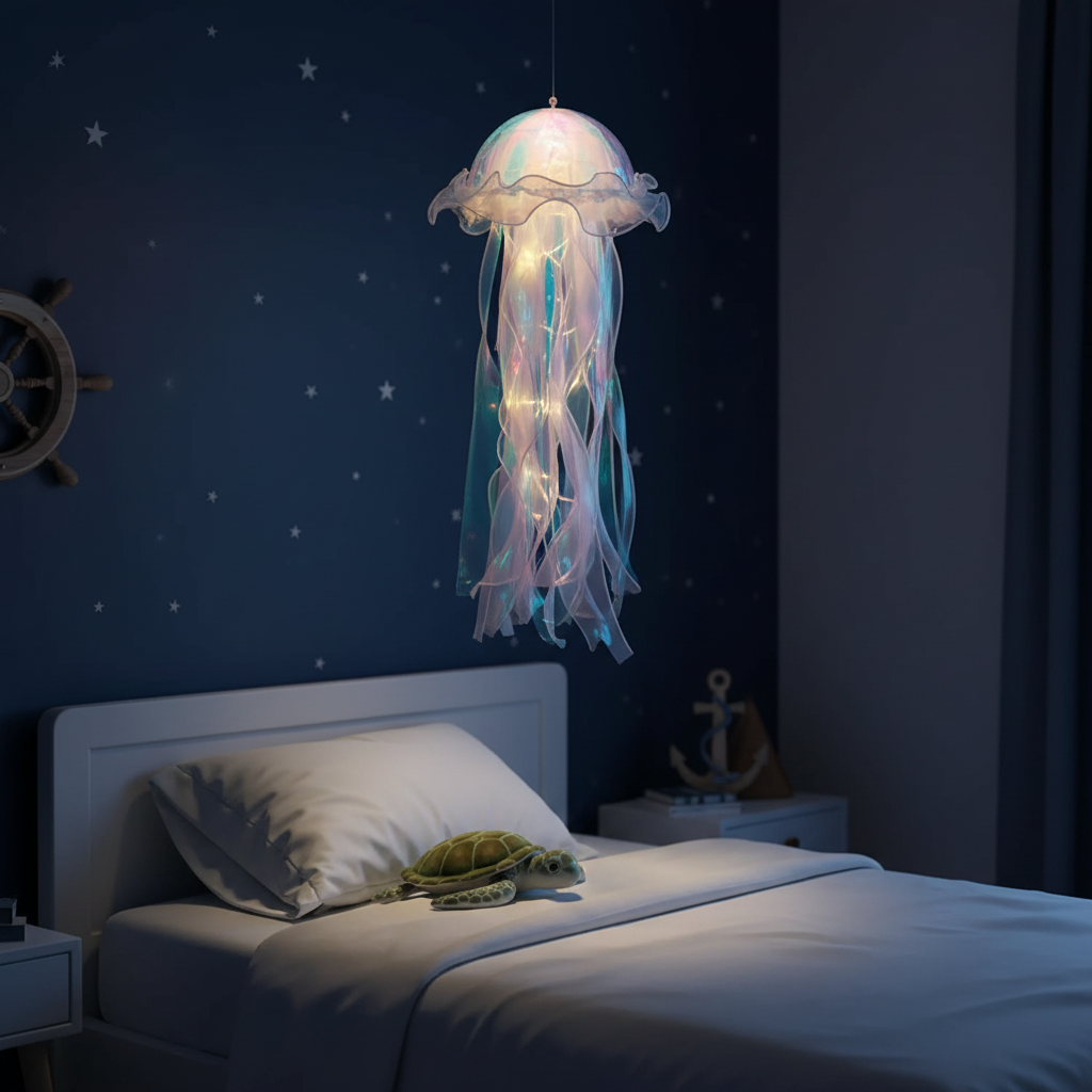 Jellyfish LED Lamp — Ocean Atmosphere Light