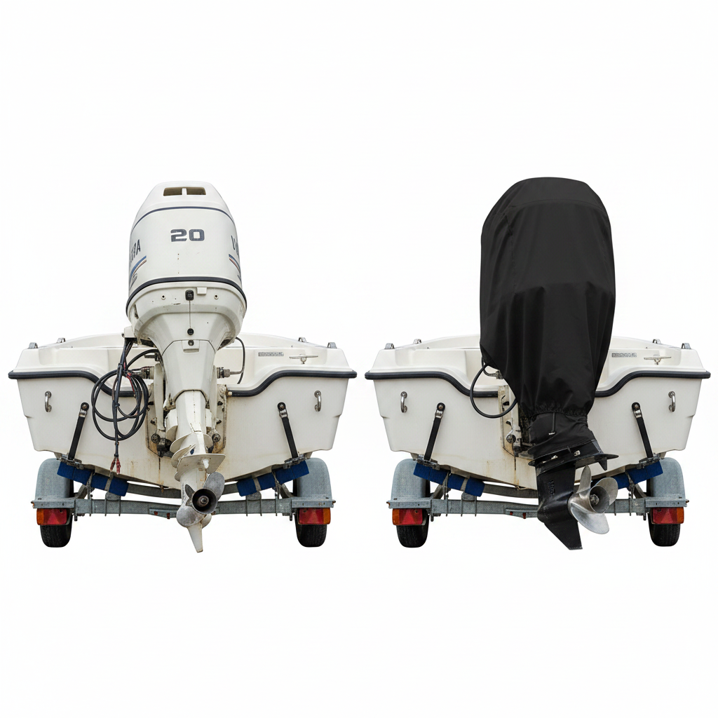 Outboard Motor Cover — Waterproof UV 420D | 6-225HP