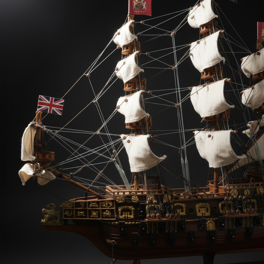 Sovereign of the Seas — British Royal Flagship | 80cm